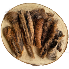 Peau de cerf avec poils