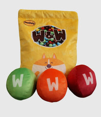 Peluche de fouille paquet de bonbons W & W