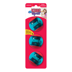 Kong squeezz balles x3