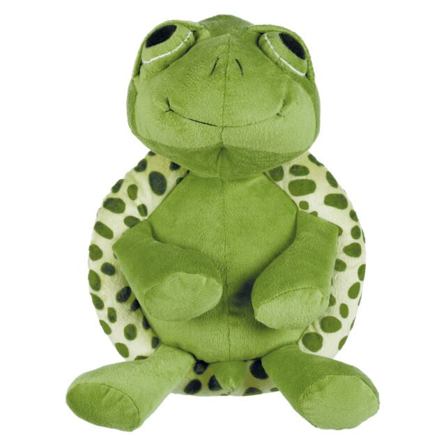 TORTUE AVEC SON ORIGINAL, EN PELUCHE, 40 CM