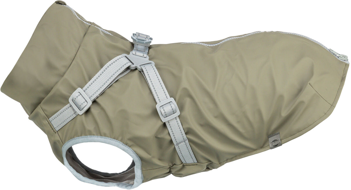 Manteau pontis Rain avec harnais Vert Olive