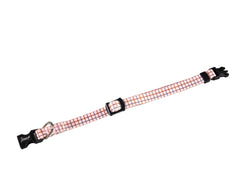 Collier chat carreau