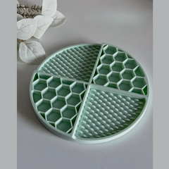 Tapis de lèche double niveau