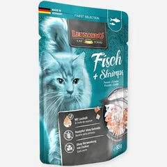 Pâtée chat poisson & crevettes