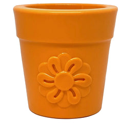 Pot de fleur orange sodapup