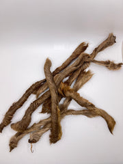 Peau de cerf avec poils