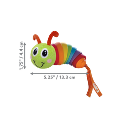 Kong Bat-a-bout clackz caterpillar