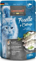 Pâtée chat truite cataire