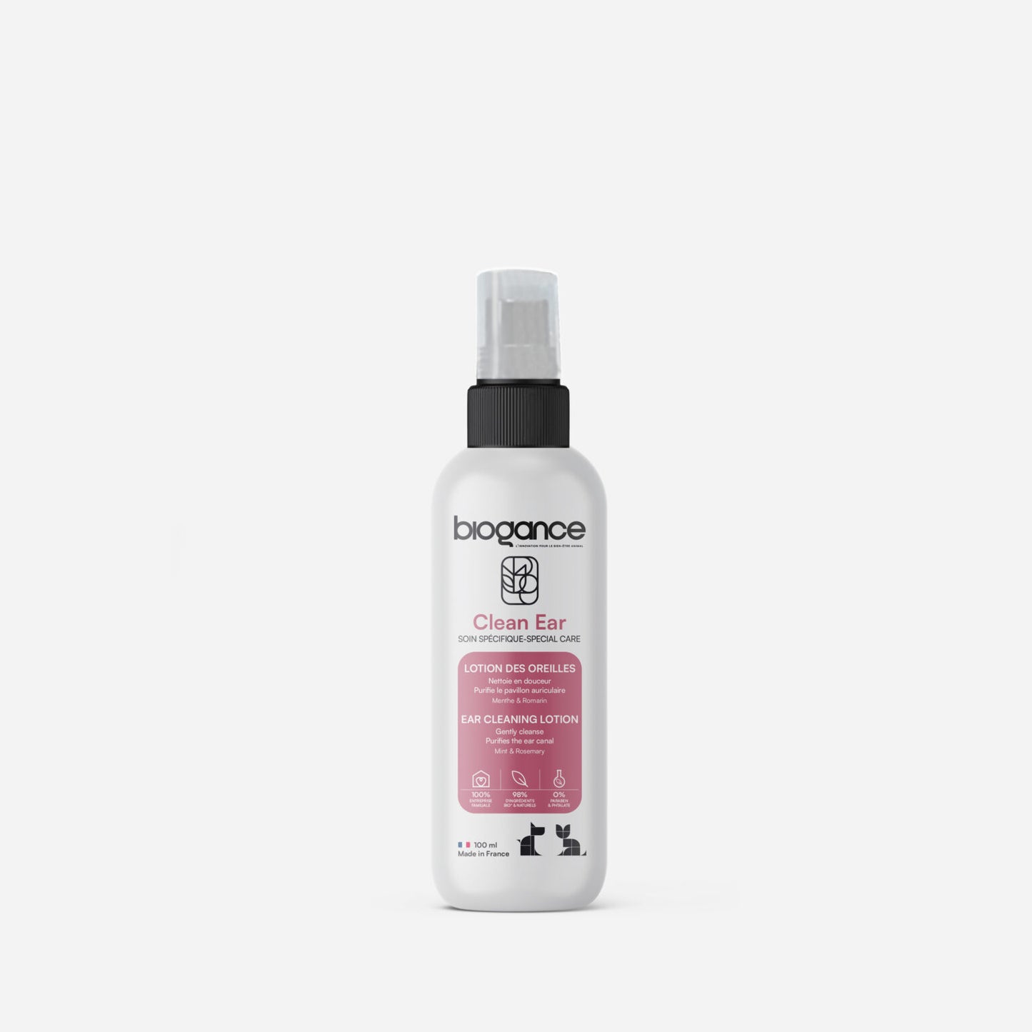 Lotion nettoyantes oreilles