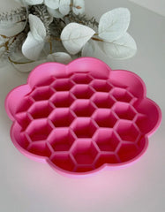 Gamelle anti glouton fleur nid d’abeille