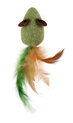 Souris pour chat naturel herbe à chat et plume