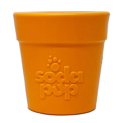 Pot de fleur orange sodapup