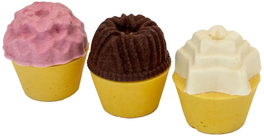 Trio cupcake muffin