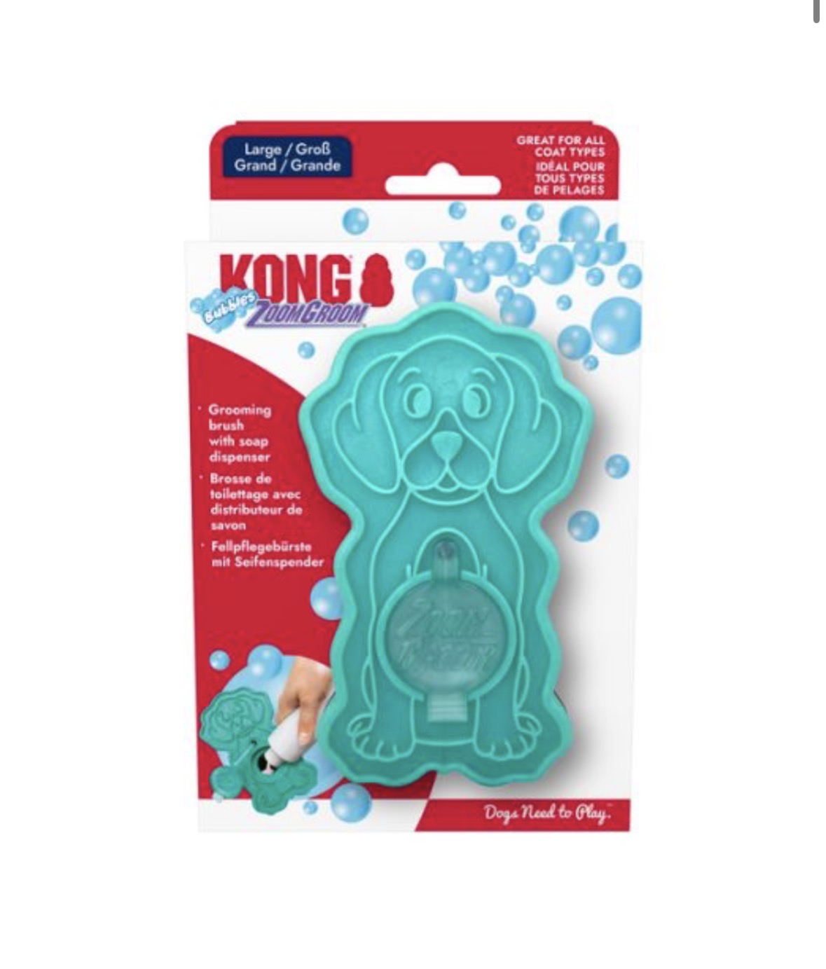 KONG Bubbles Zoomgroom