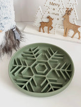 Gamelle d’enrichissement flocon de neige