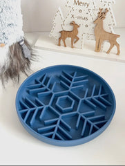 Gamelle d’enrichissement flocon de neige