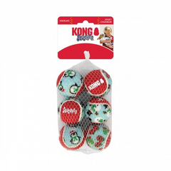 Kong Lot 6 squeakair Noël S