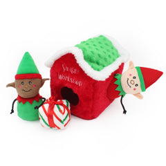 Zippy Paws Maison de Noël