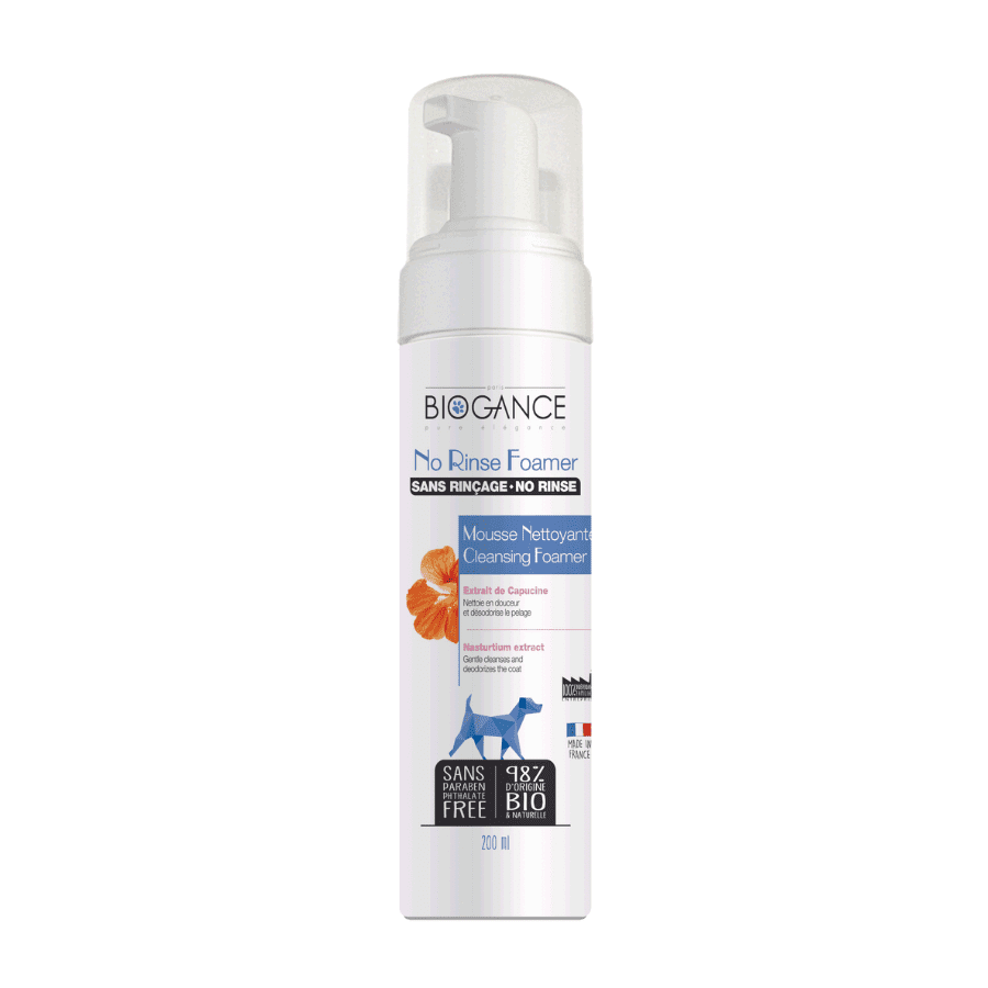 MOUSSE SANS RINÇAGE CHIEN ORGANISSIME
