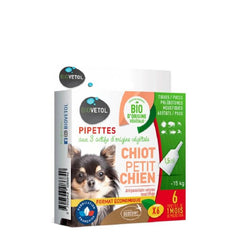 Pipette chiot pt chien x6 biovetol