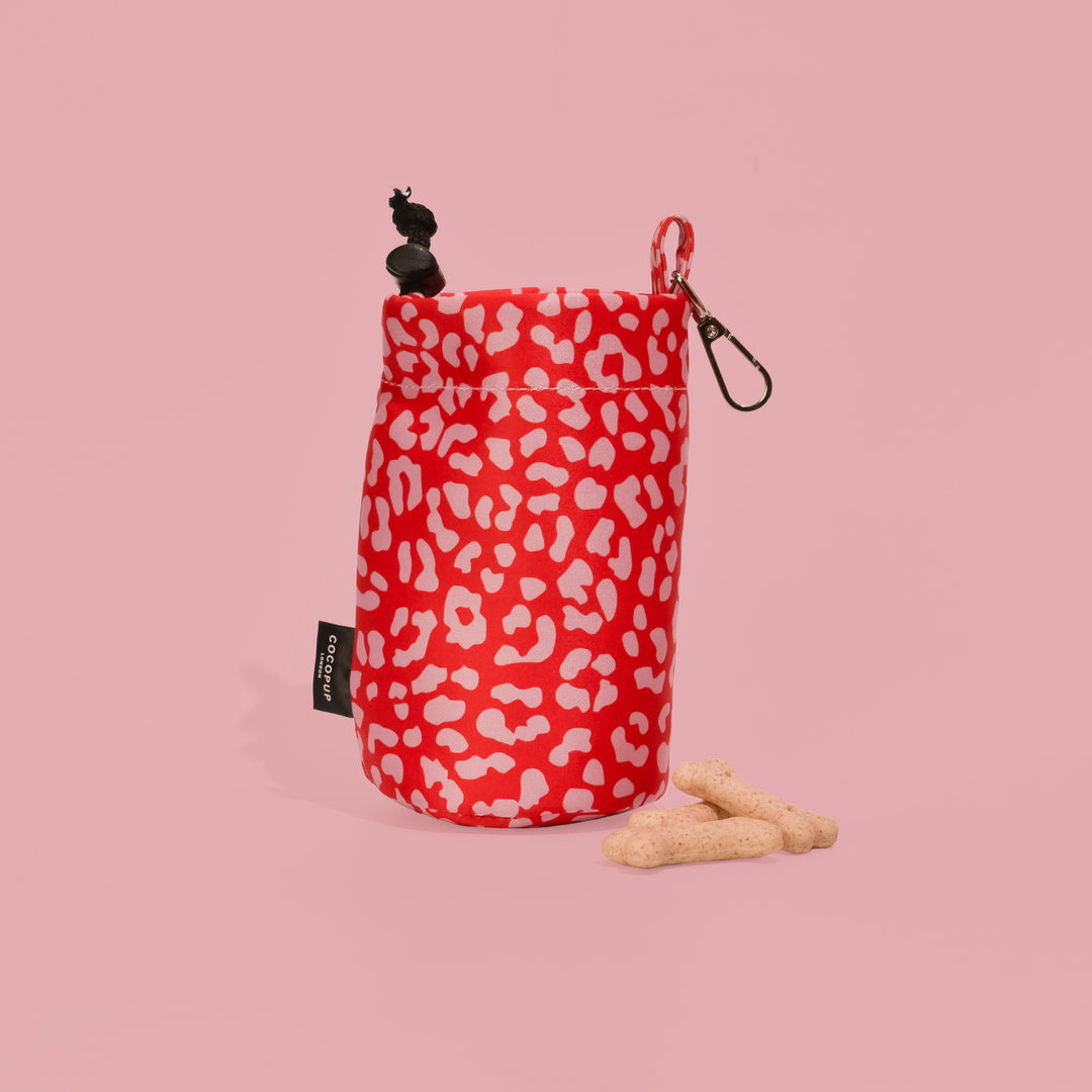 Cocopup Léopard rouge et rose