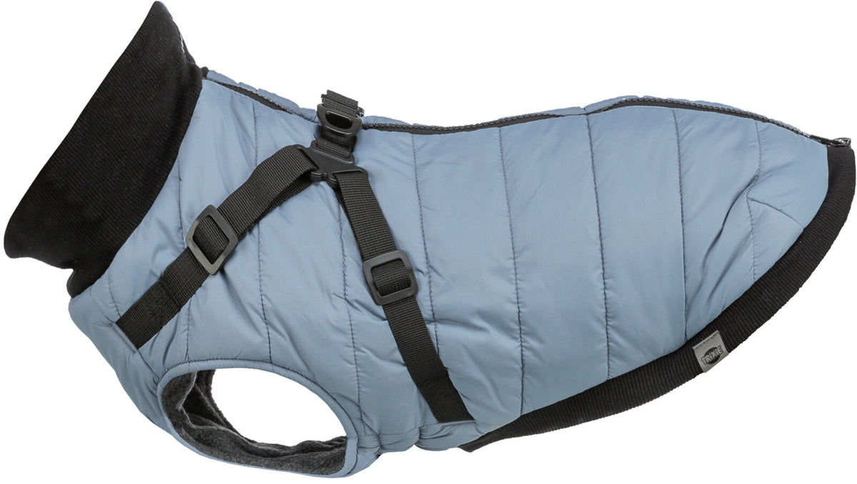 Manteau Pontis avec harnais Bleu gris