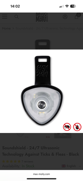 Soundshield anti puces et tiques