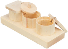 Snack cups jouet en bois