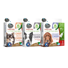 Pipette chiot pt chien x3