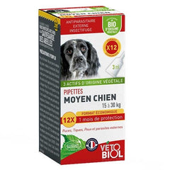 Pipette moyen chien x12