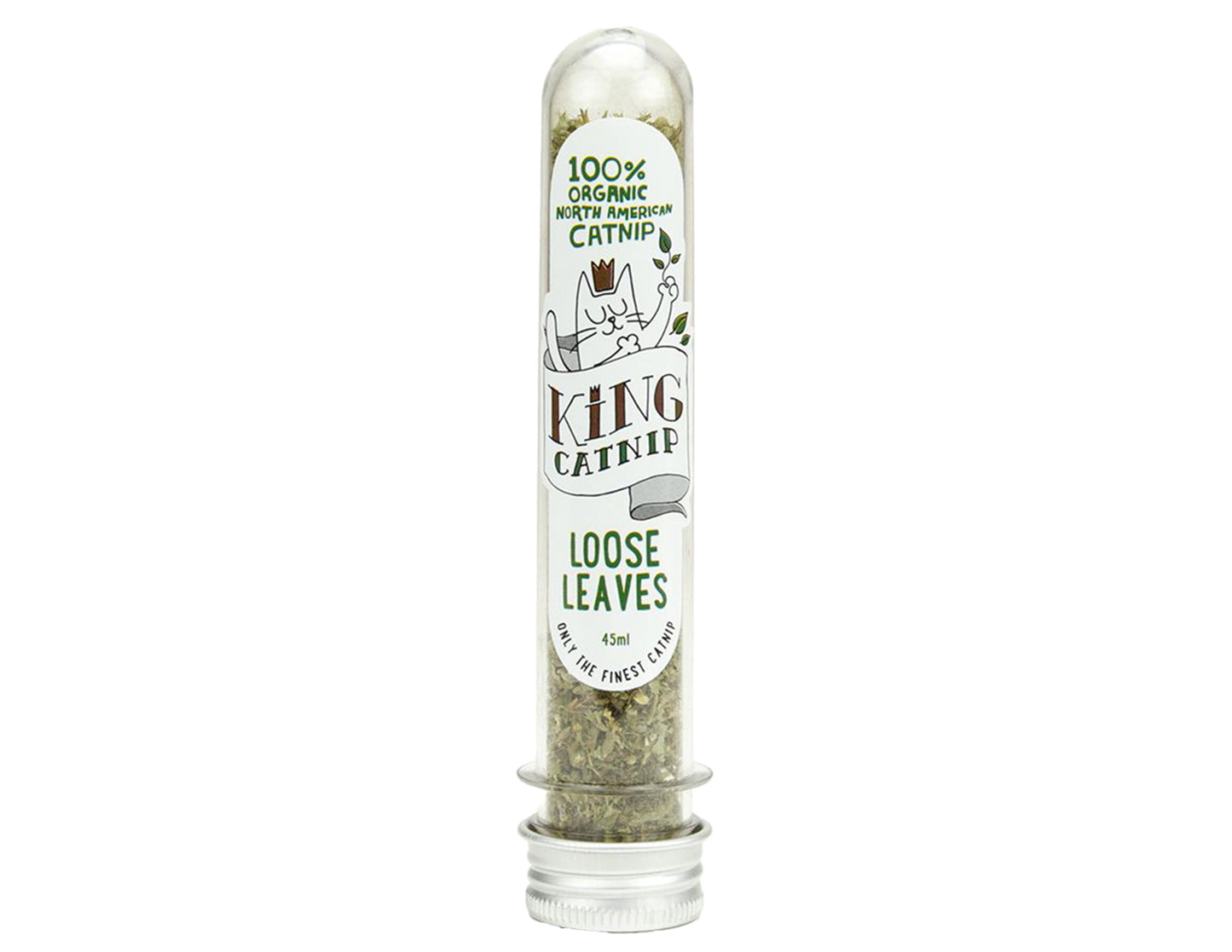 King Catnip Herbe à chat déshydratée en tube
