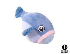 Peluche avec balle baleine
