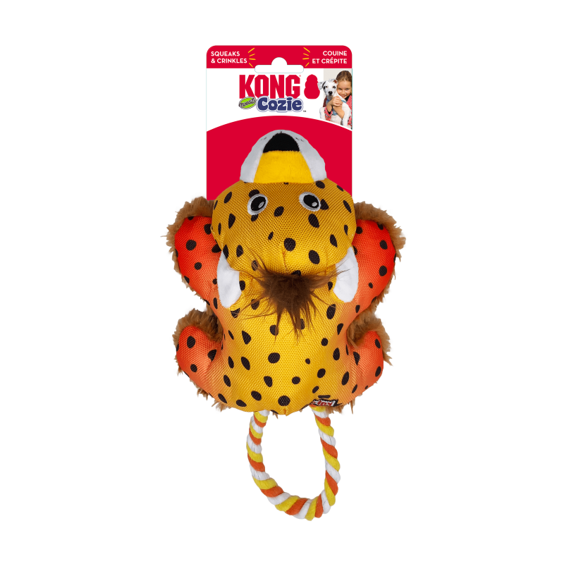 Kong cozie léopard