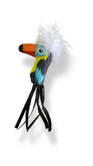 Jouet chat oiseaux à plumes - HAPPY ZOO SHOP