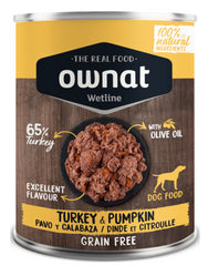 Pâtée chien dinde citrouille GF