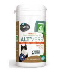 Poudre Alt'Vers Bio pour chat Biovétol - HAPPY ZOO SHOP