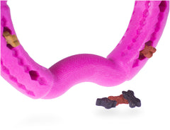 Anneau TPR fraise 21cm - HAPPY ZOO SHOP