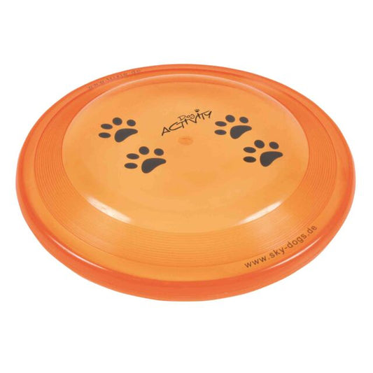 DOG DISC, APTE AU TOURNOI, EN PLASTIQUE, O 19 CM