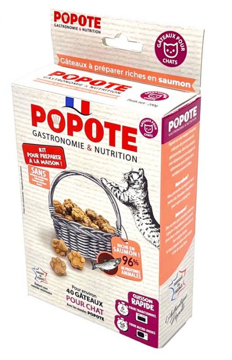 Popote kit friandises chat