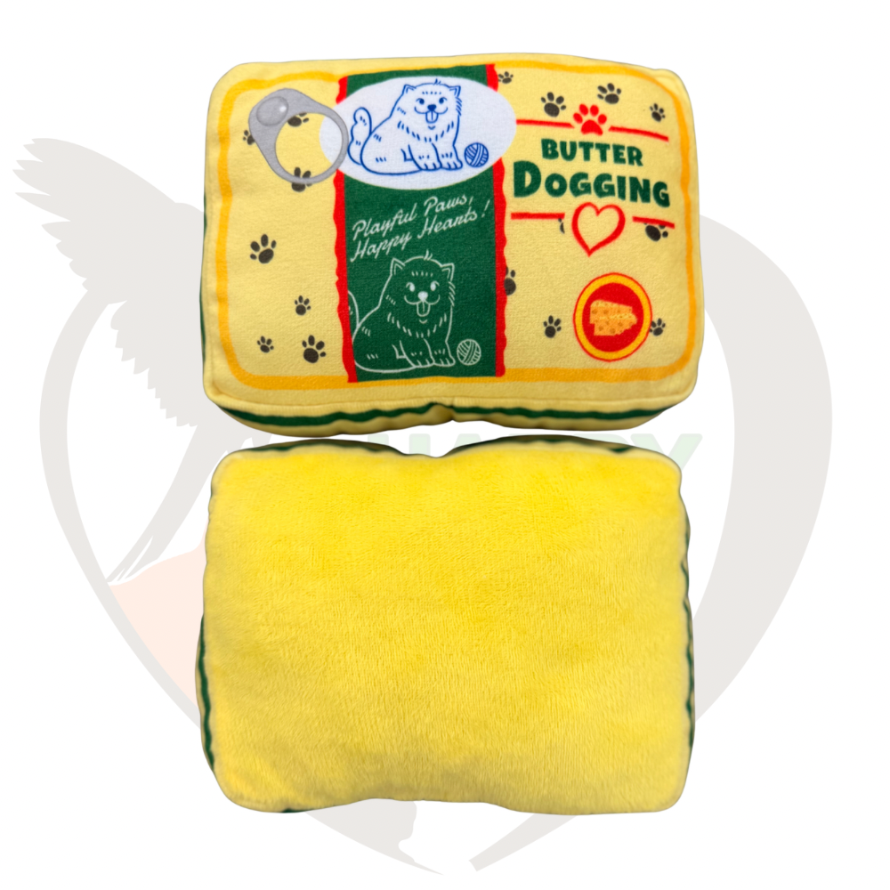 Peluche plaque de beurre