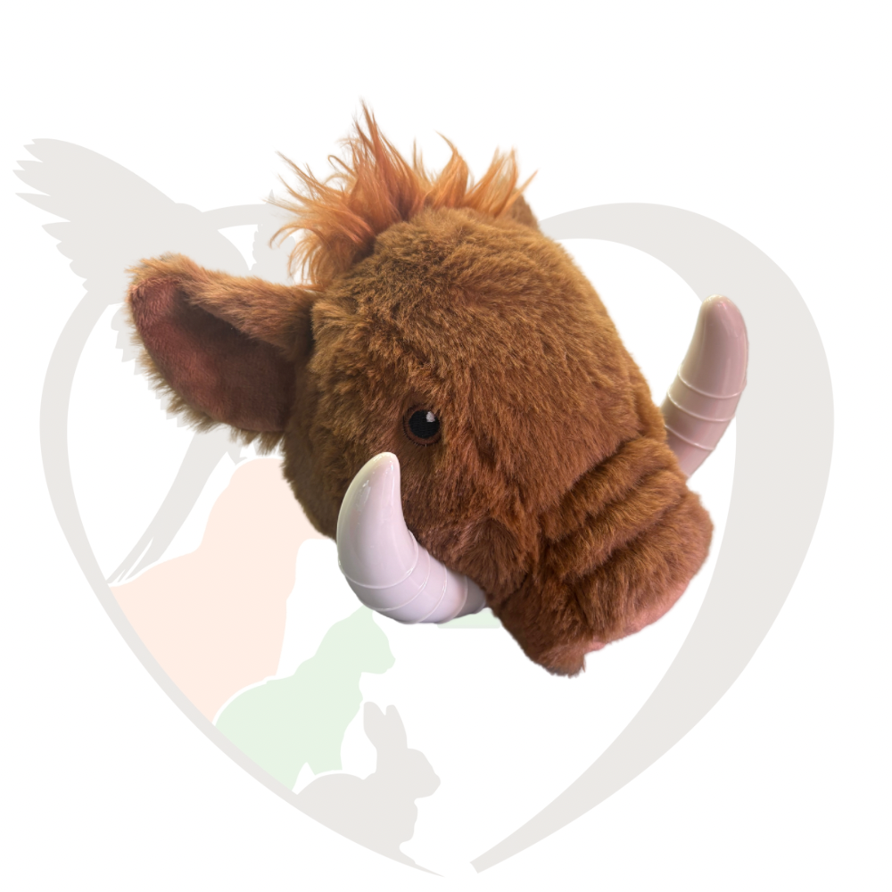 Peluche avec jouet de mastication