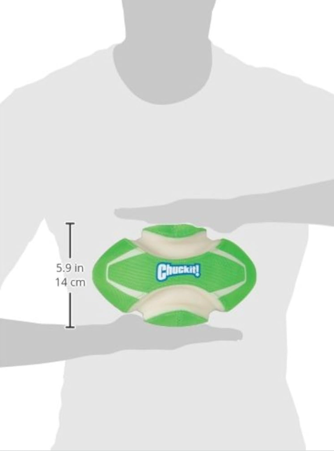Chuckit fumble fetch rugby