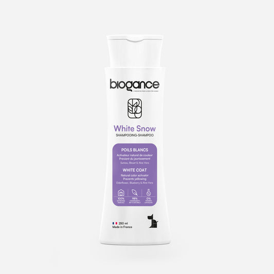 Shampoing poils blancs