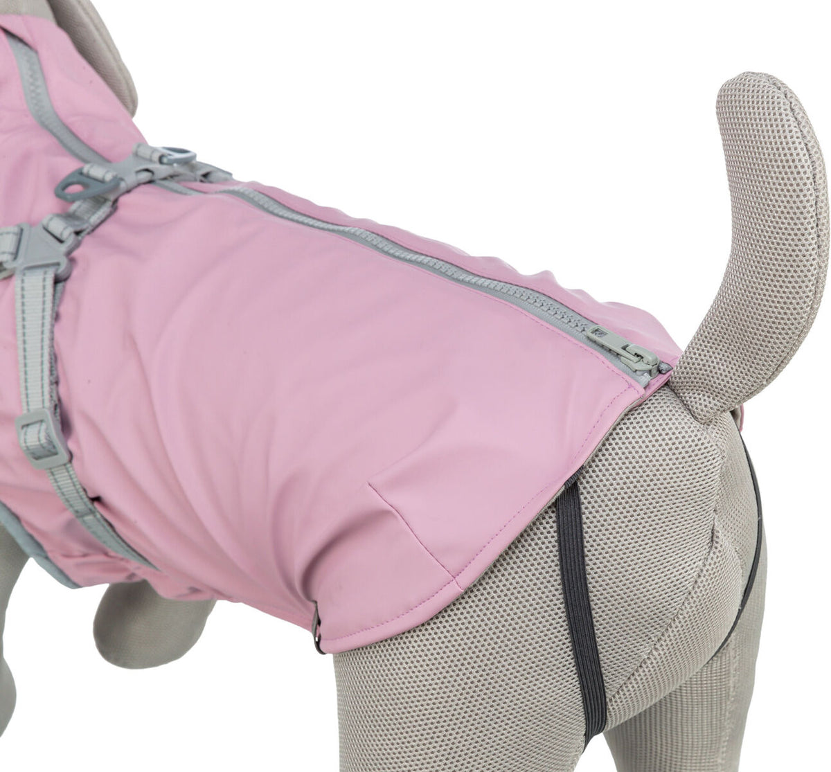 Manteau pontis Rain avec harnais Rose