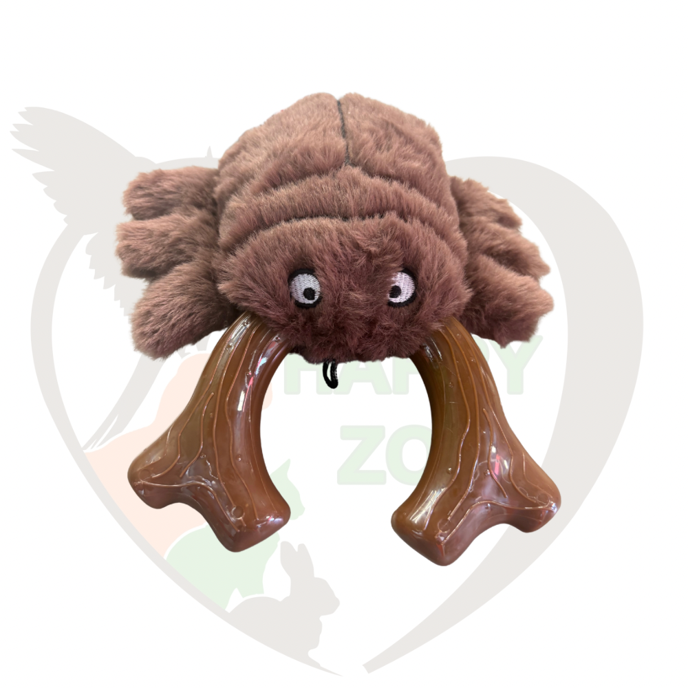 Peluche avec jouet de mastication