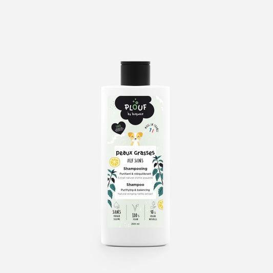 Shampooing peaux grasses plouf