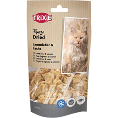 Freeze dried foie d’agneau et saumon
