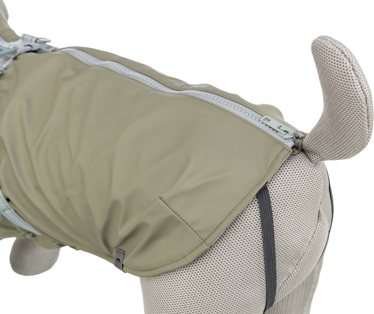 Manteau pontis Rain avec harnais Vert Olive