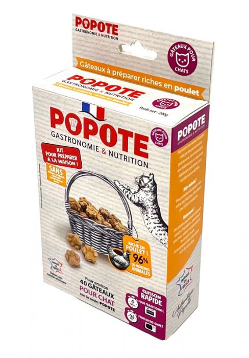 Popote kit friandises chat