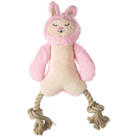 LAPIN ROSE CORDE